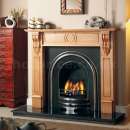 Cast Tec Incised / Royal Arch Fireplace Package