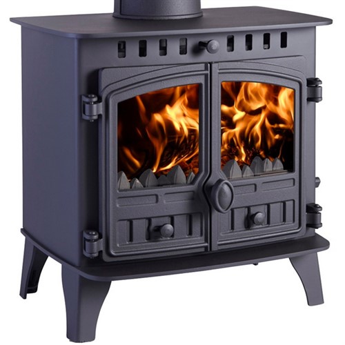 Hunter Herald 6 Wood Burning / MultiFuel Stove (with ClipIn Boiler