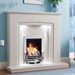 Be Modern Carmela Marble Fireplace Suite