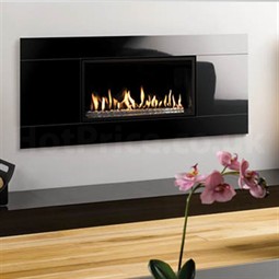 Gazco Studio Glass Wall Mounted Gas Fire (Open Fronted)