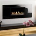 Gazco Studio Glass Wall Mounted Gas Fire (Open Fronted)