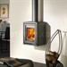 Wanders Vero Wall Hanging Wood Burning Fireplace Stove