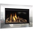 Kinder Rocco Black Gas Fire (Conventional Flue)