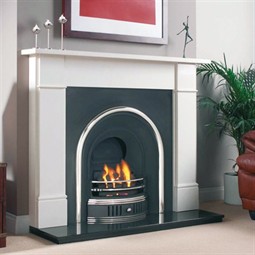 Cast Tec Flat Victorian / Majestic Arch Fireplace Package