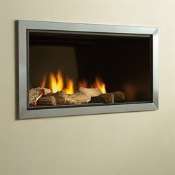 Verine Vertex Slimline Hole-in-the-Wall Gas Fire