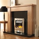 Pureglow Stanford Fireplace Suite with Zara Electric Fire