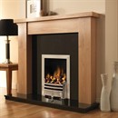 Pureglow Stanford Fireplace Suite with Bauhaus Gas Fire
