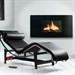Celsi Fires Curved Wall Mounted LCD Electric Fire