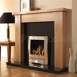 Pureglow Stanford Fireplace Suite with Zara Gas Fire