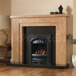 Pureglow Hanley Fireplace Suite with Chloe Gas Fire