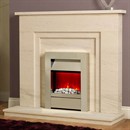 Be Modern Alicia Limestone Fireplace Suite