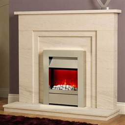 Be Modern Alicia Limestone Fireplace Suite