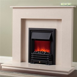 Be Modern Roma Marble Fireplace Suite