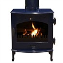 Carron 4.7kW Multi-Fuel / Wood Burning Stove - Blue Enamel 