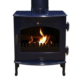 Carron 4.7kW Multi-Fuel / Wood Burning Stove - Blue Enamel 