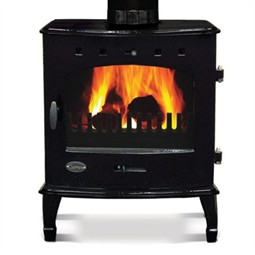 Carron 7.3kW Multi-Fuel / Wood Burning Stove - Black Enamel