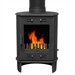 Carron Dante Multi-Fuel / Wood Burning Stove - Matt Black