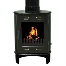 Carron Dante Multi-Fuel / Wood Burning Stove - Green Enamel