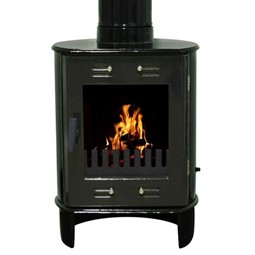 Carron Dante Multi-Fuel / Wood Burning Stove - Green Enamel