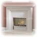 Continental Stone Charlestown Natural Limestone Fireplace