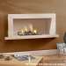 Continental Stone Phillipe Limestone Hole-in-the-Wall Fireplace