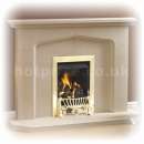 Continental Stone Tudor Natural Limestone Fireplace