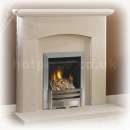 Continental Stone Minstral Natural Limestone Fireplace