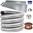 Complete Flue Liner Pack for Woodburning Stoves - 125mm (5
