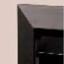 Gazco Arts Matt Black