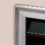 Gazco Decorative Brushed Stainless Steel