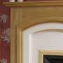 Stepped Back Panel & Hearth