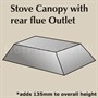 Canopy (Rear Flue Outlet)