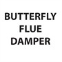 Butterfly Spindle Flue Damper