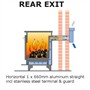 Rear Exit Balanced Flue Kit