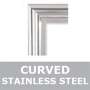 Curved Stainless Steel