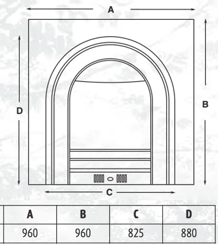 Cast Tec Anson Integra Cast Iron Insert Sizes