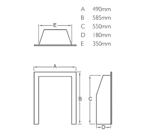 Verine Quasar Gas Fire Sizes