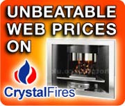Unbeatable prices on Crystal Gas Fires