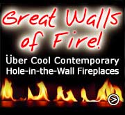 Hole-in-the-Wall Gas Fireplaces