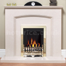 Evolve Langley Complete Marble Fireplace Suite