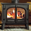 CLEARANCE Stovax Stockton 11 Double Sided Wood Burning Stove