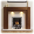 Winther Browne Como Wooden Fireplace