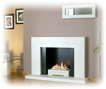 fireplace modern