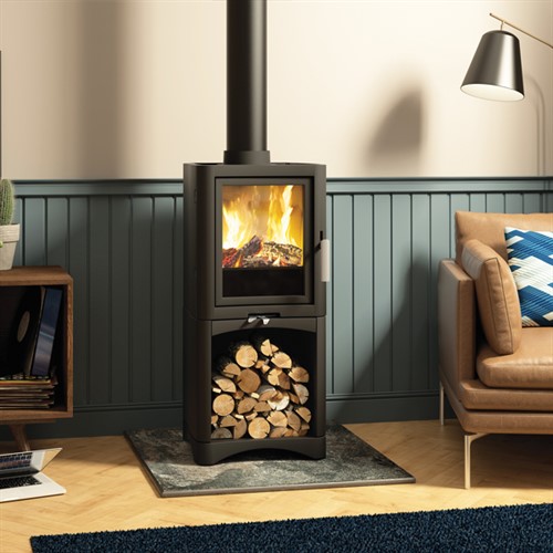 Broseley Evolution 5 LS Wood Burning Stove (with Log Store) Hotprice