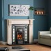 Cast Tec Victorian Corbel Limestone Fireplace