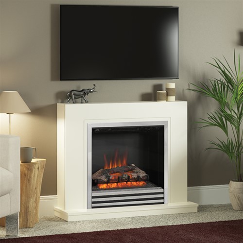 FLARE Collection by Be Modern Colby Electric Fireplace Suite