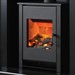 Flamerite Fires Aubade with Atom Stove Electric Fireplace Suite