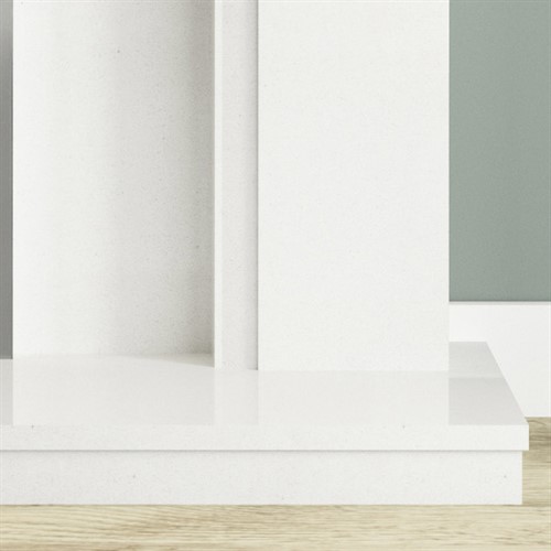 FLARE Collection by Be Modern Madalyn Marble Fireplace Suite