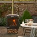 Chesneys Heat Garden Gourmet Wood Burning Barbecue / Outdoor Stove Heater