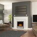 Elgin & Hall Amorina Marble Electric Fireplace Suite